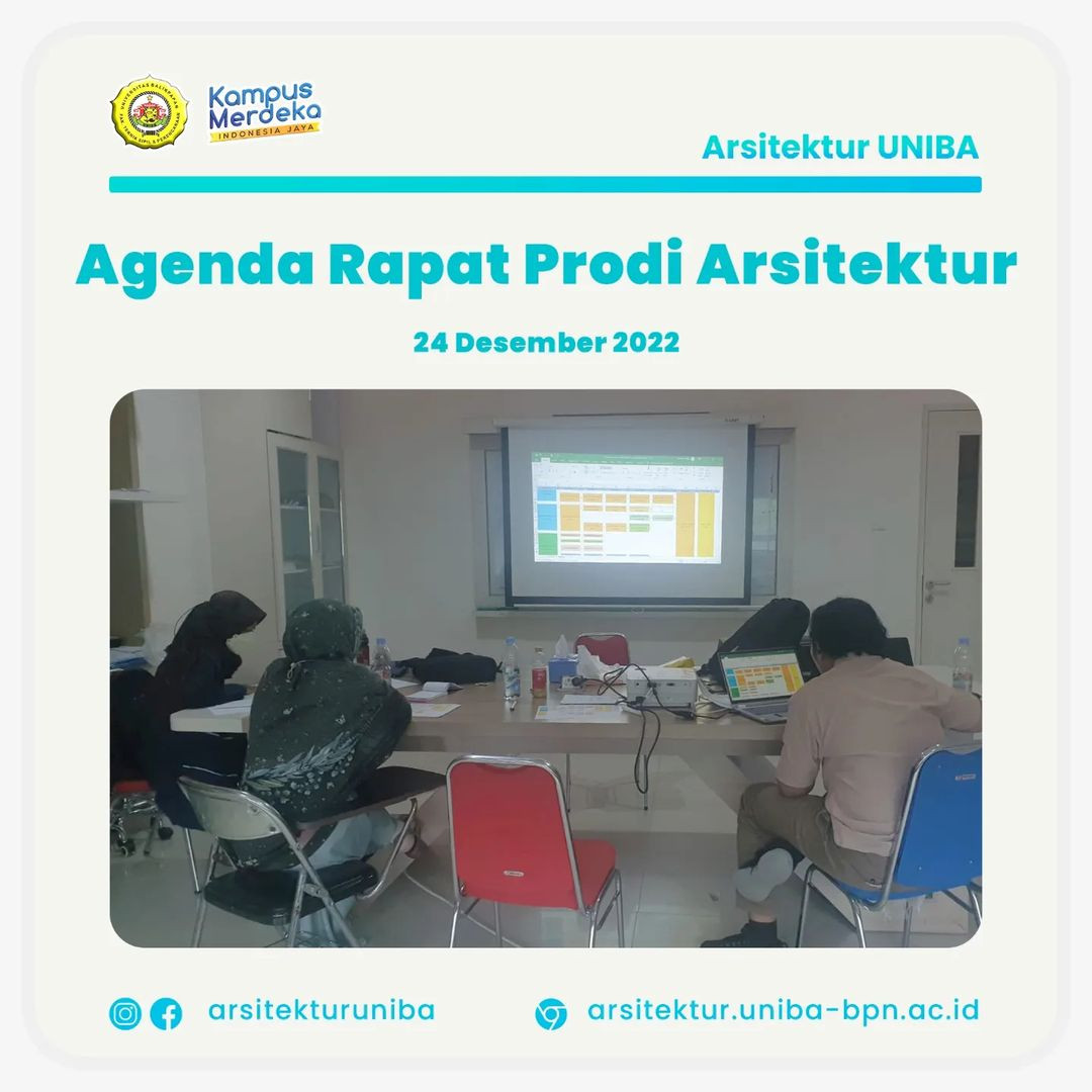 Agenda Rapat Prodi Arsitektur